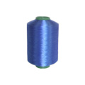 GRS certificated recycle polyester filament yarn dope dyed 150D